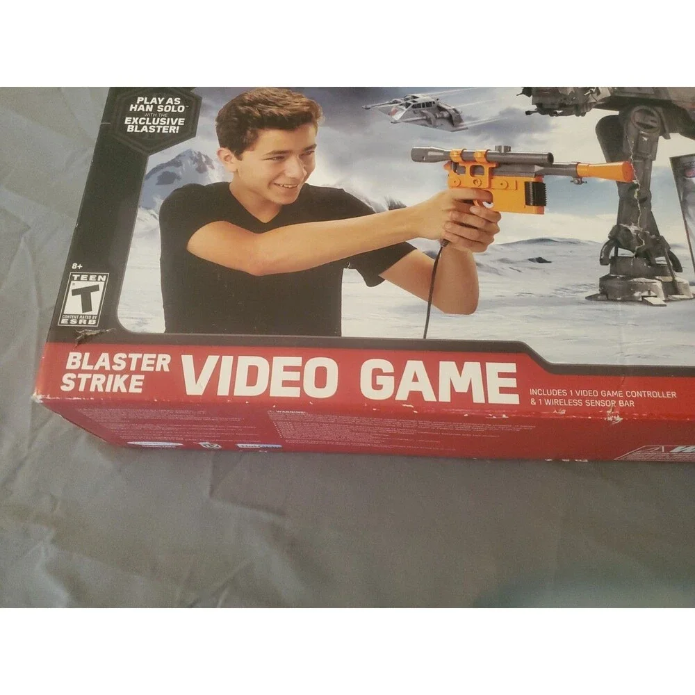 Star Wars Blaster Strike Plug & Play TV Game Gun A/V Jakks Pacific 2015 Working